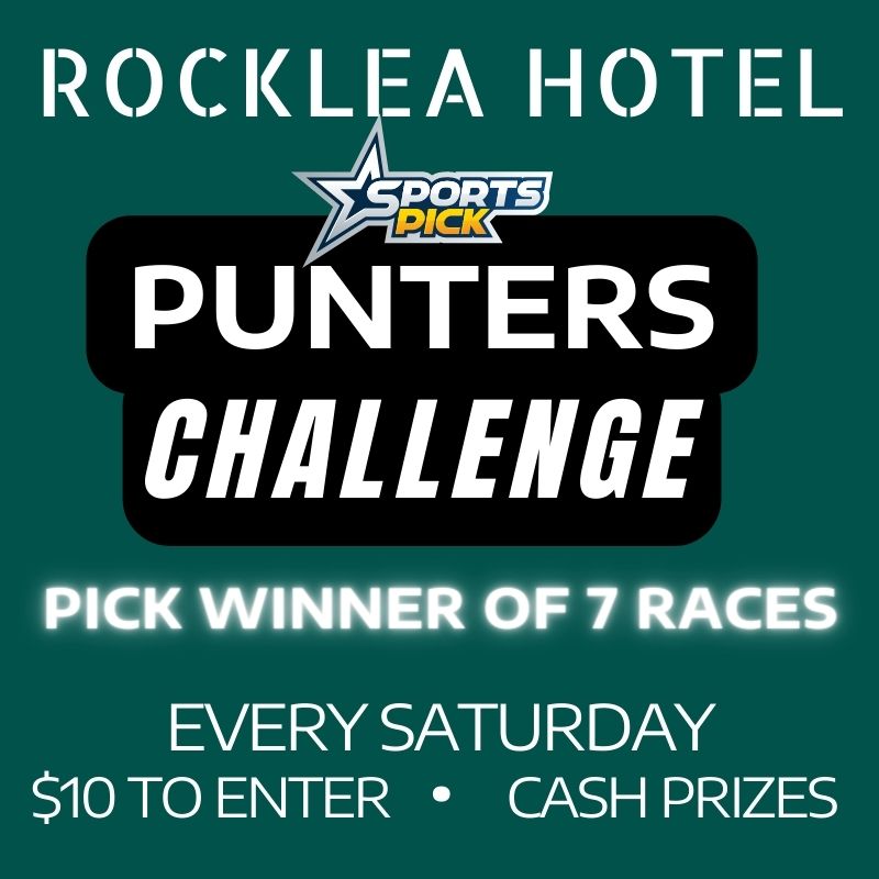 rocklea hotel punters challenge every saturday